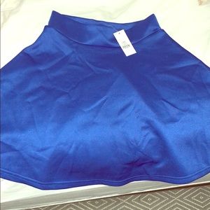Blue skirt